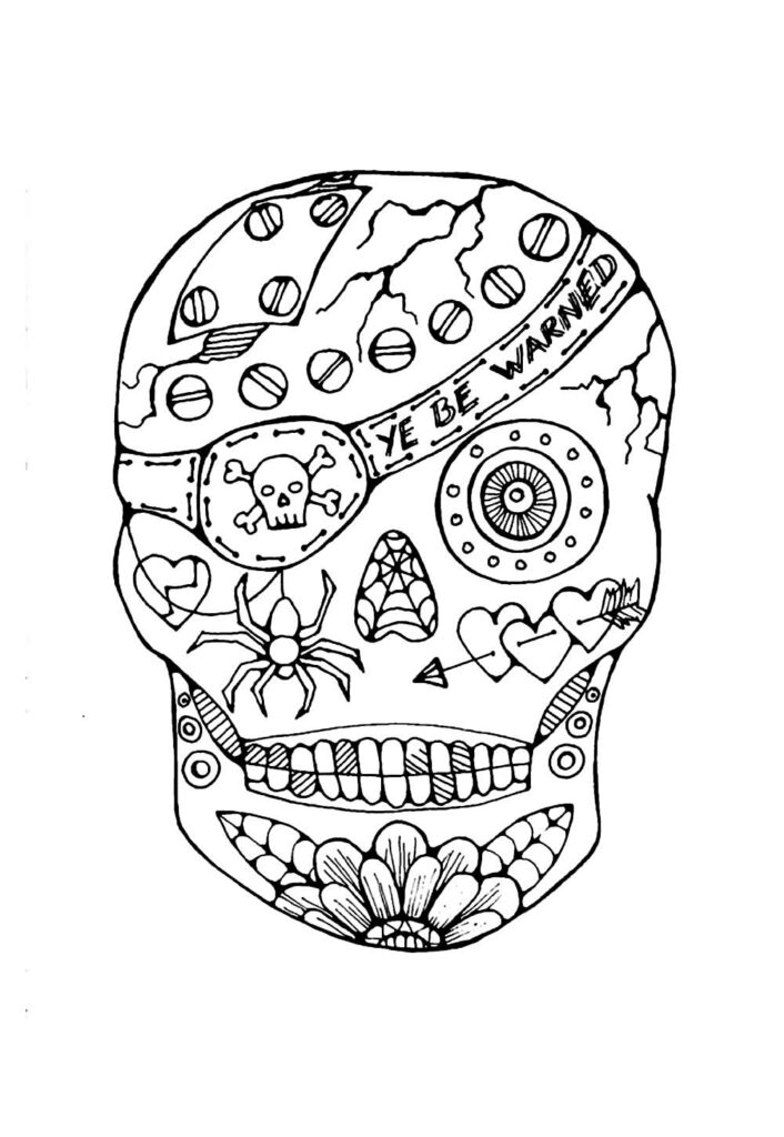 Desenho Caveira