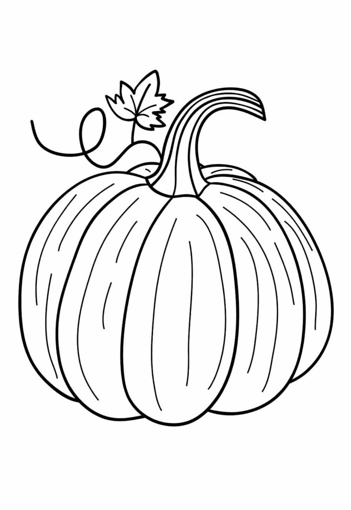 Desenho de Abóbora
