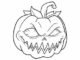 Desenhos de Abóbora de Halloween para pintar