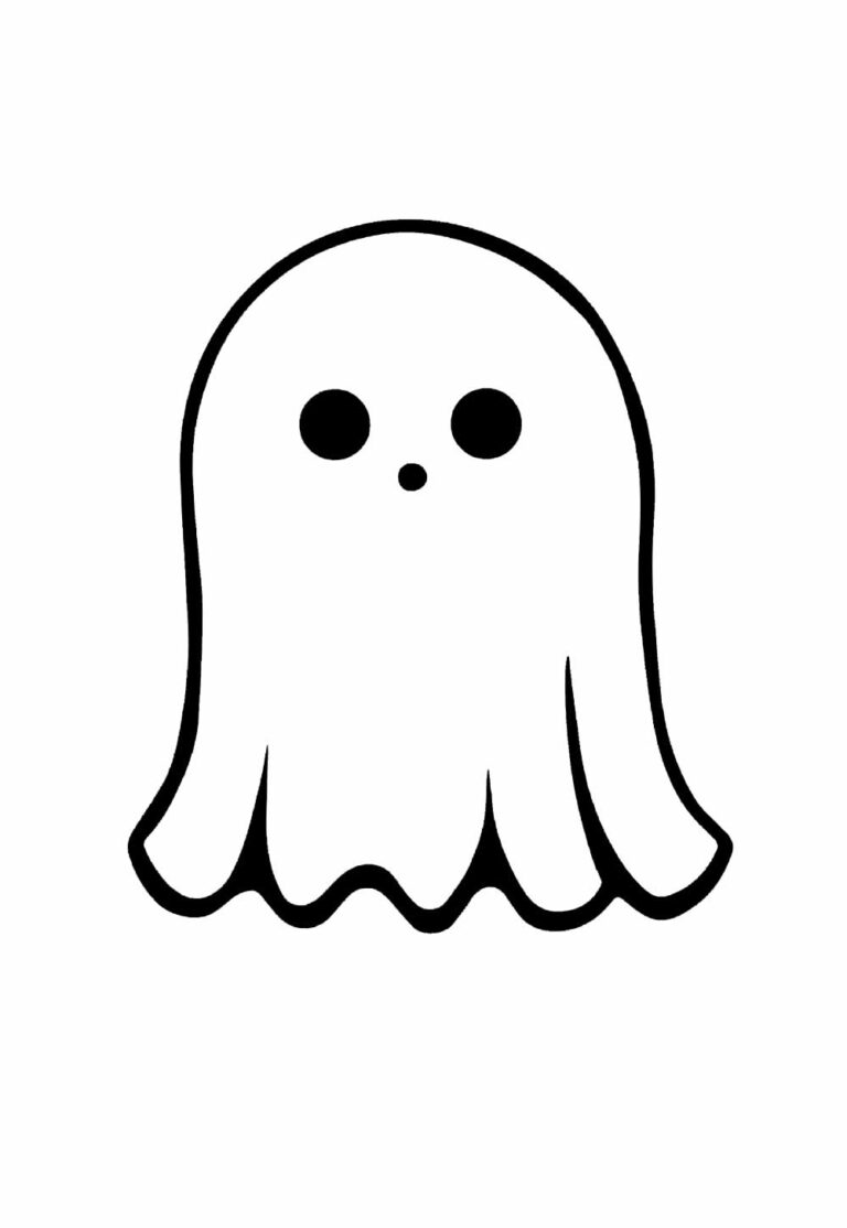 Desenhos de Fantasmas para imprimir e colorir - Pop Lembrancinhas