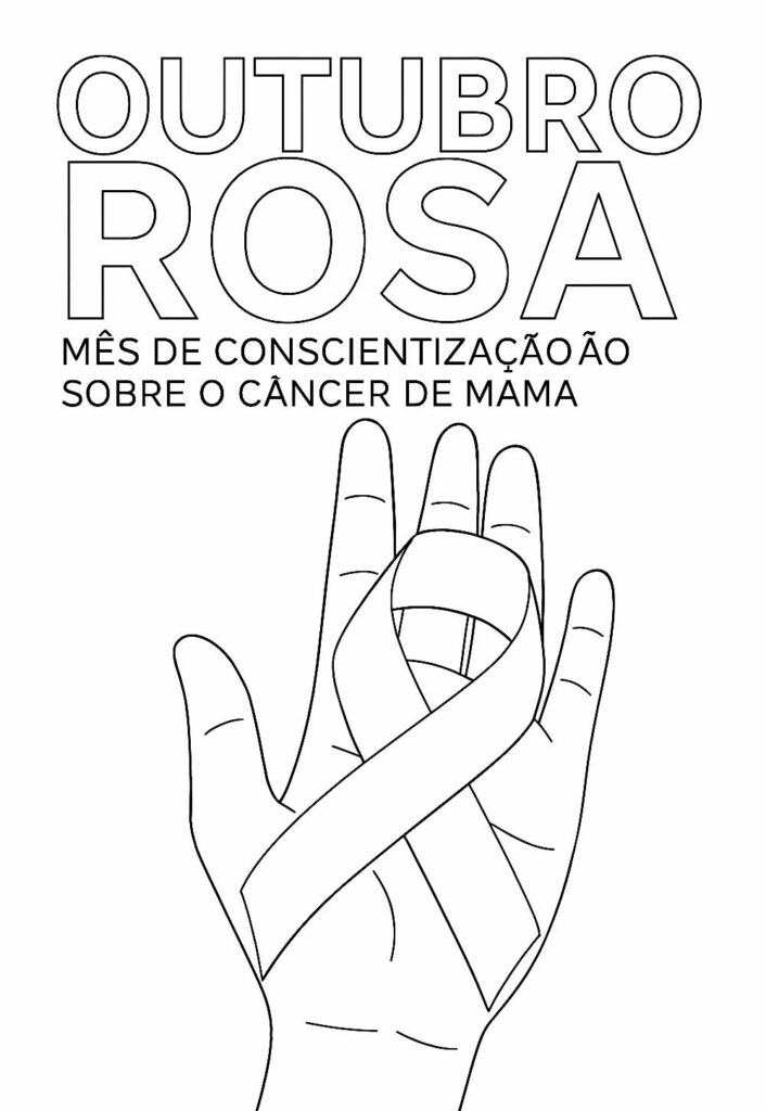 Desenho Outubro Rosa