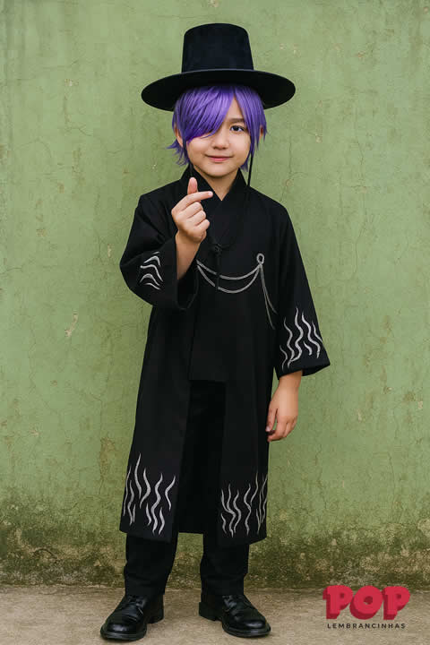 Fantasia para Menino das Guerreiras do K-Pop