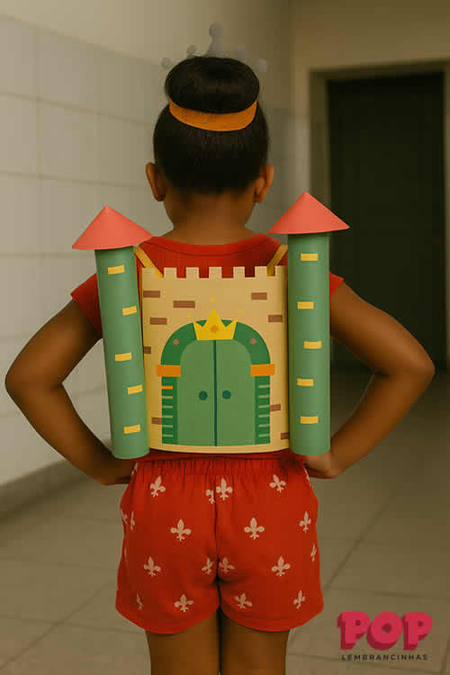 Mochila Maluca de Castelo de Princesa