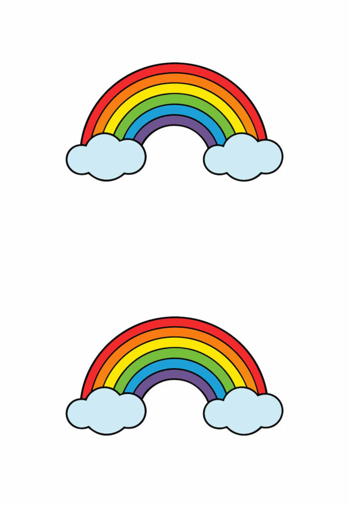 Moldes de Arco-íris