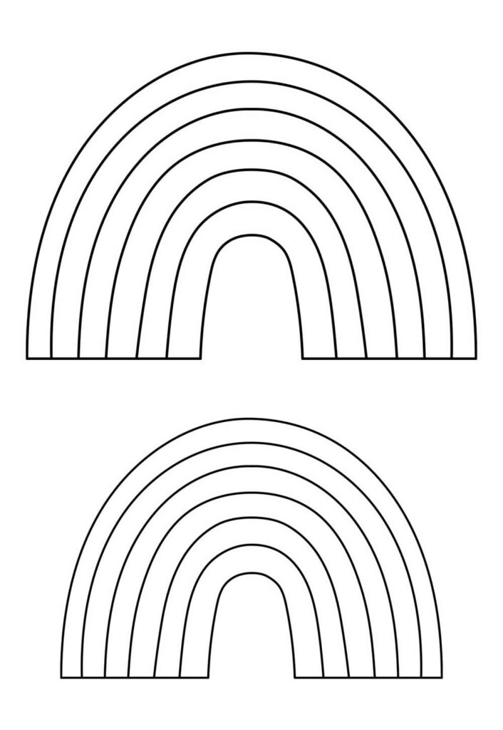 Moldes de Arco-íris
