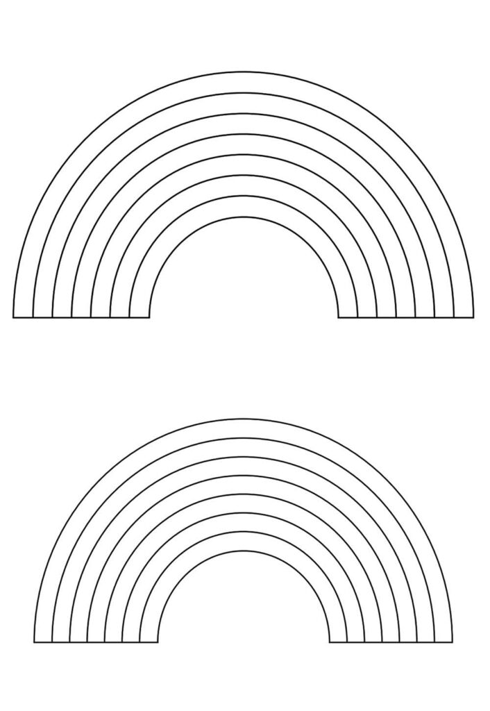 Molde de Arco-íris