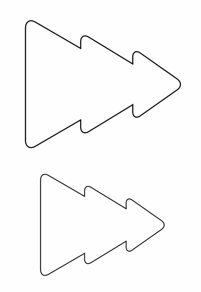 Moldes de Árvore de Natal