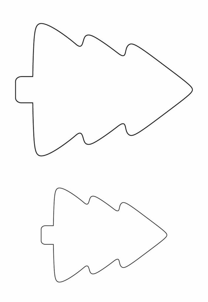 Moldes de Árvore de Natal