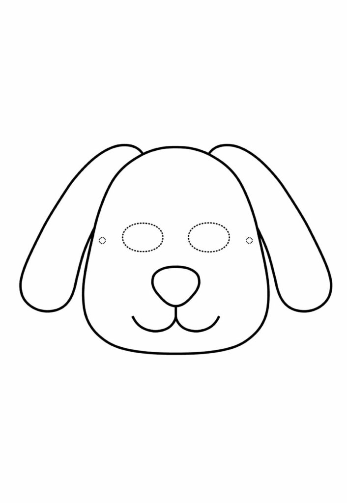 Máscara de Cachorrinho