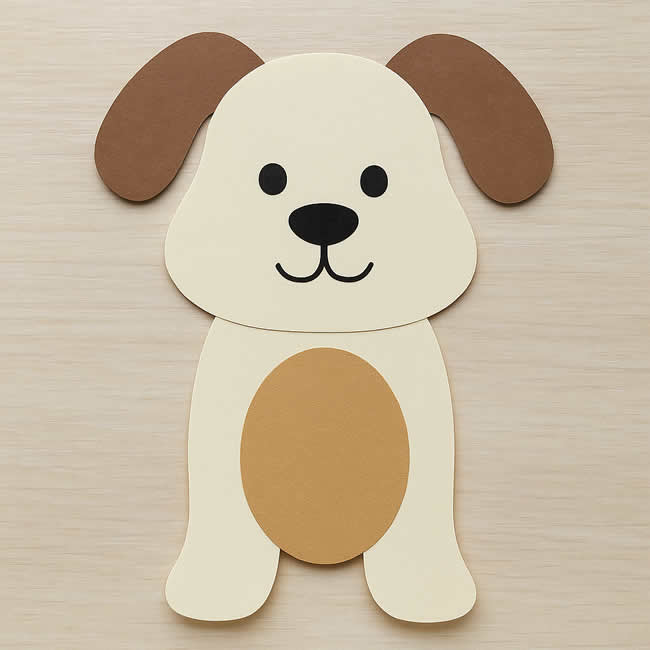 Moldes de Cachorrinhos para Imprimir