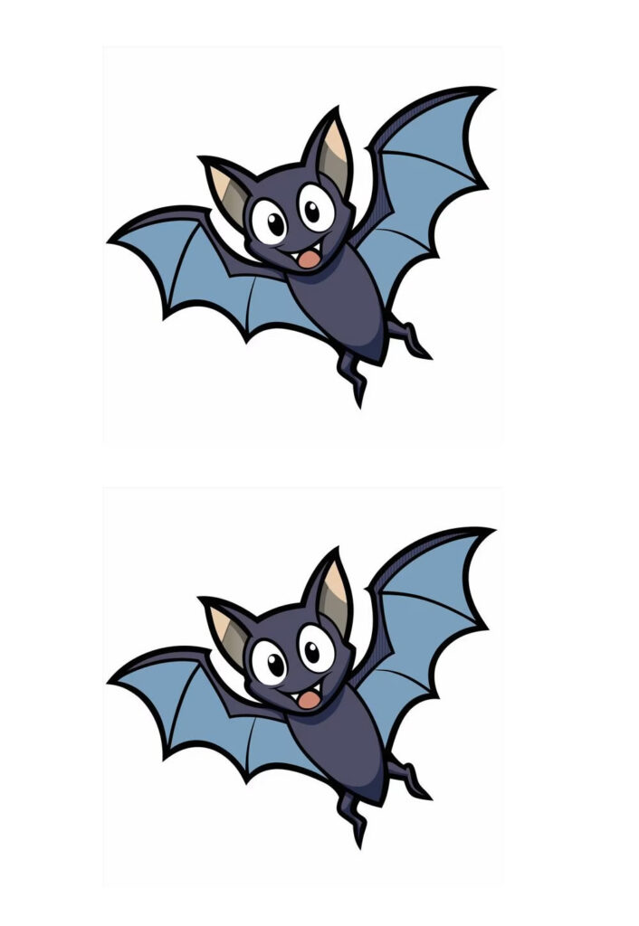Molde de Halloween - Morcego