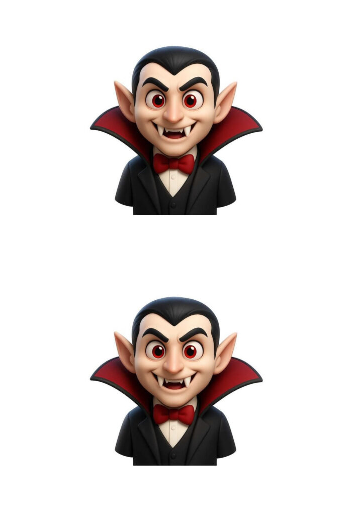 Molde de Halloween - Vampiro