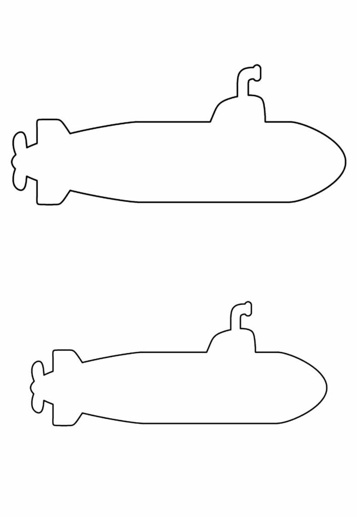 Moldes de Submarino