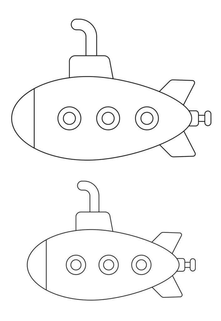 Moldes de Submarino