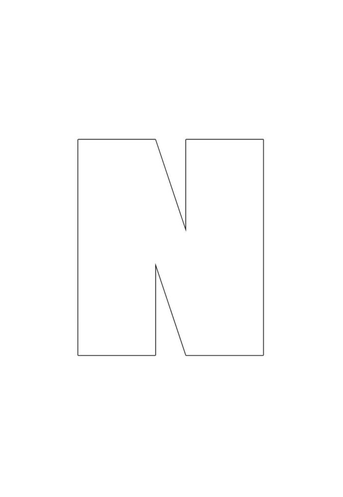 Molde de N