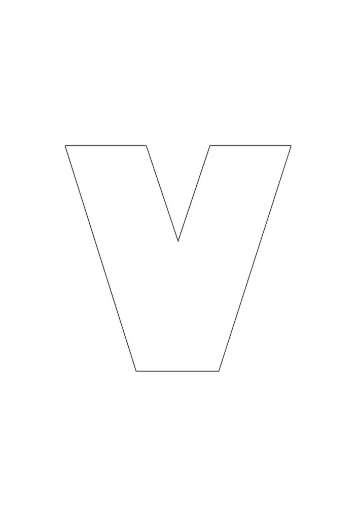 Molde de V