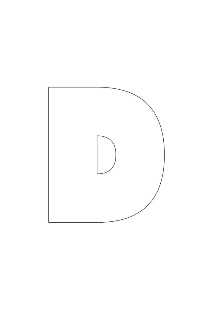 Molde de D