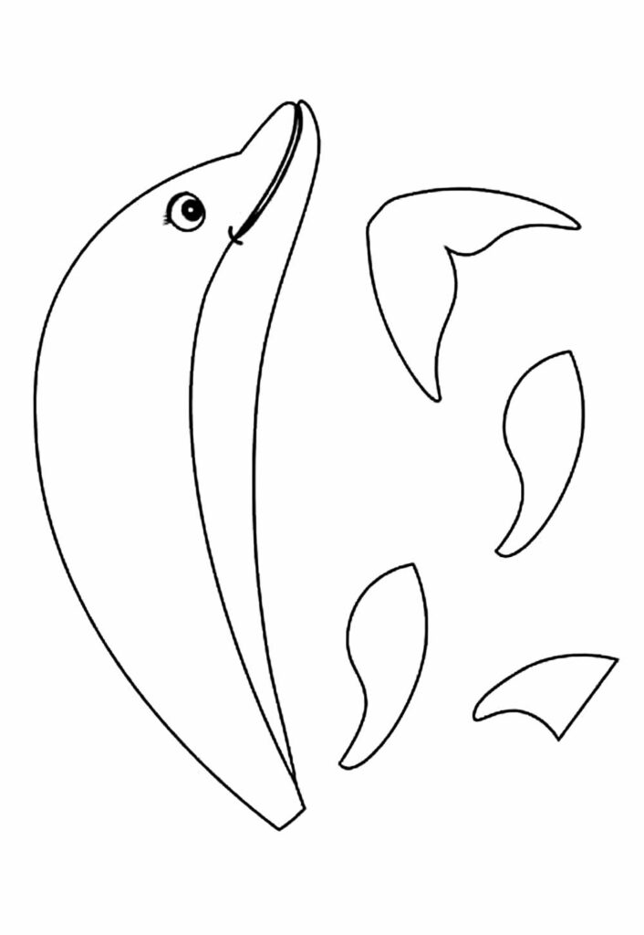 Molde de Golfinhos