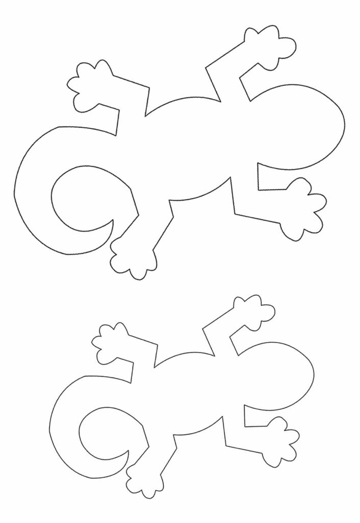Moldes de Lagartos