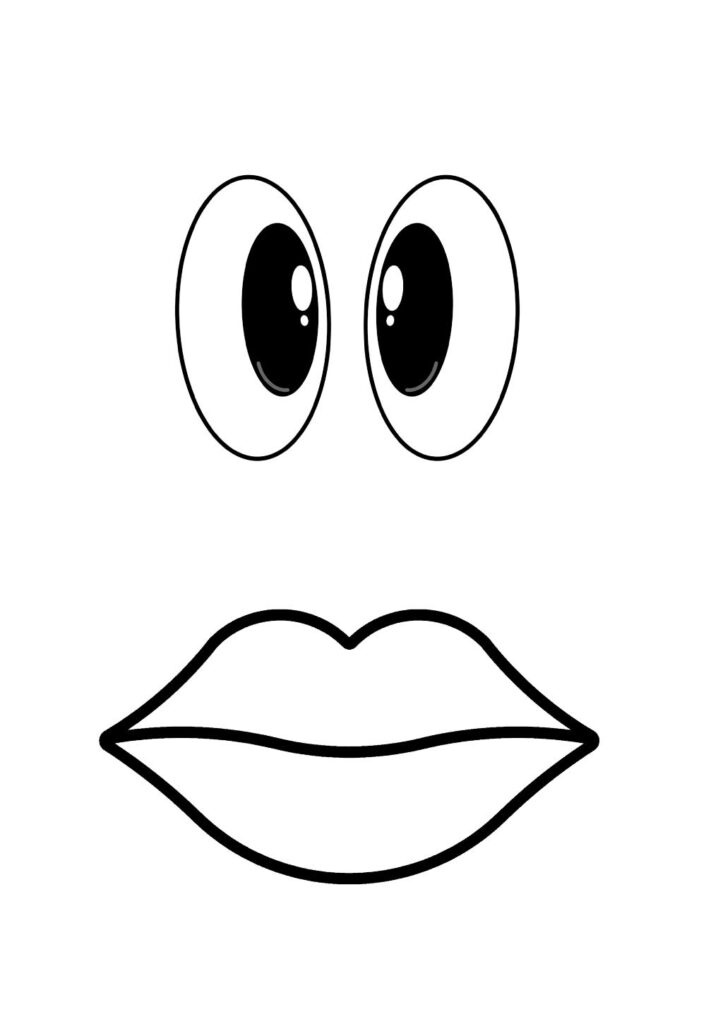 Moldes de Olhos e Boca