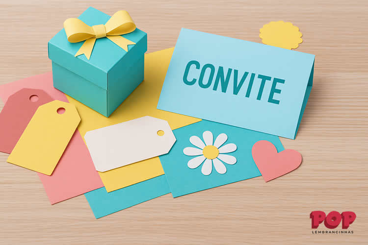 Lembrancinhas apenas com papel