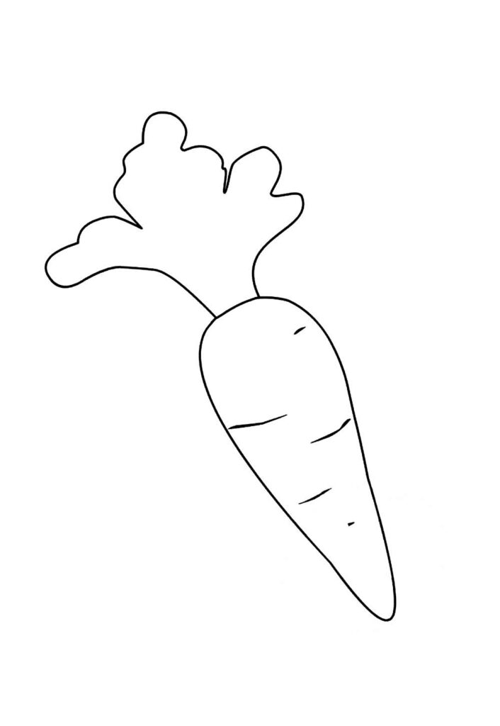 Molde de Cenoura Simples