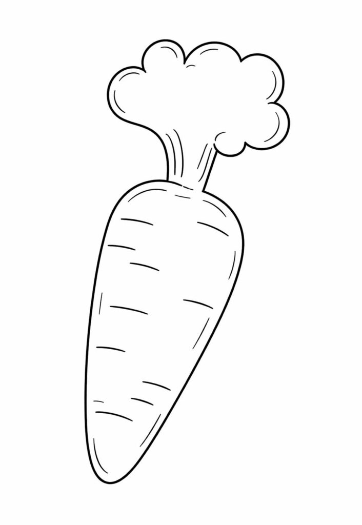 Cenoura para Atividade de Páscoa