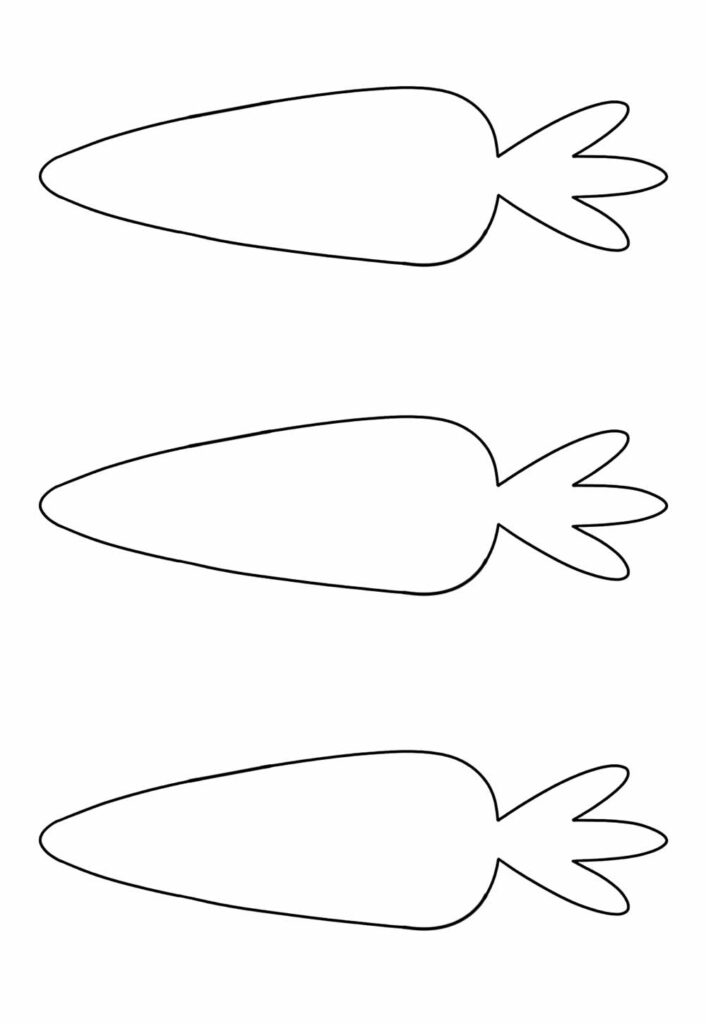 Cenouras para Caixinhas