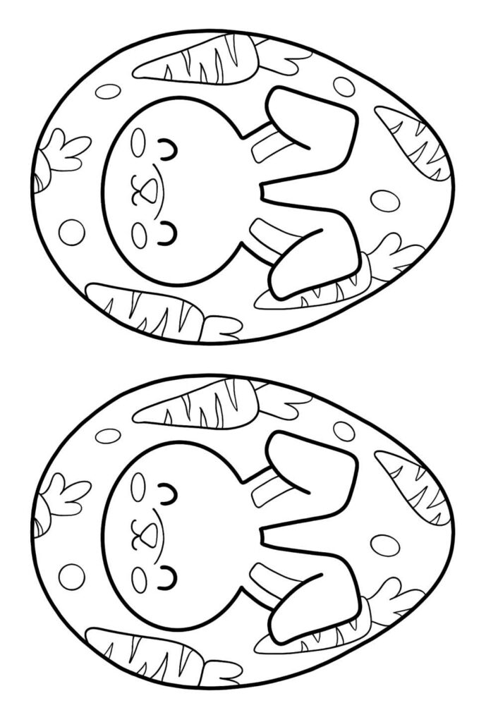 Molde de Ovos e Coelhinhos