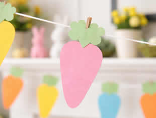 Molde de Cenoura de Papel