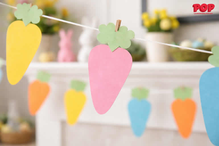 Molde de Cenoura de Papel