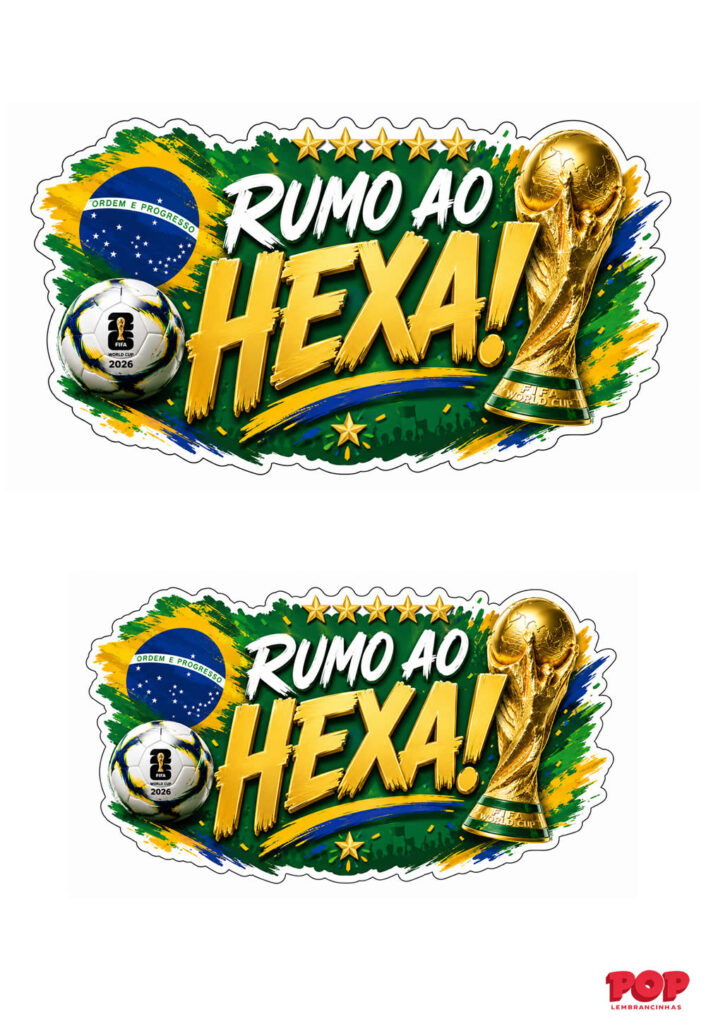 Enfeites do Brasil para Copa