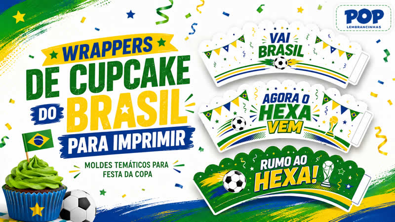 Forminhas de Cupcake do Brasil