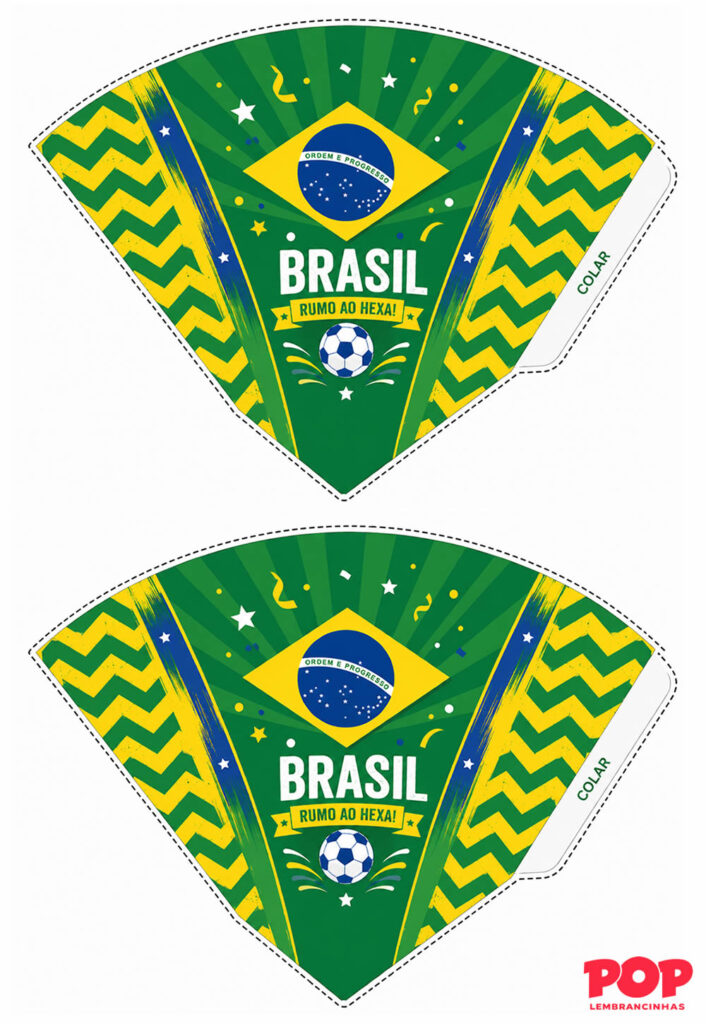 Cone do Brasil para Imprimir
