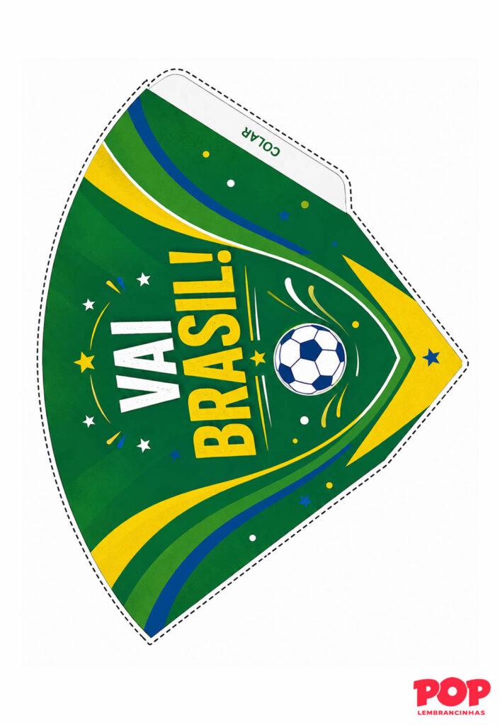 Cone do Brasil para Imprimir