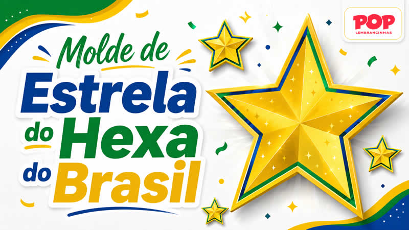 Molde de Estrela do Brasil