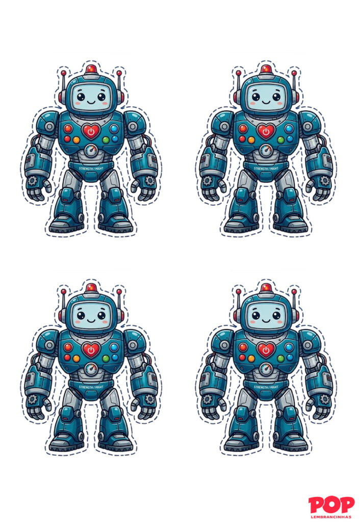 Moldes de Robôs