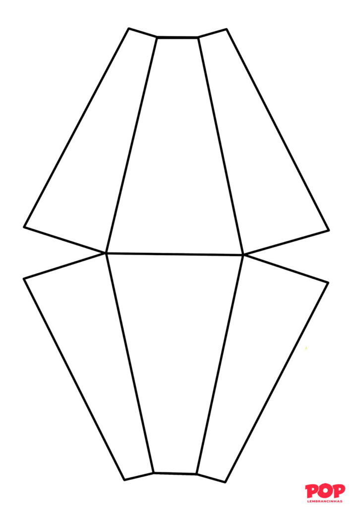 Moldes de Balão Junino para Imprimir