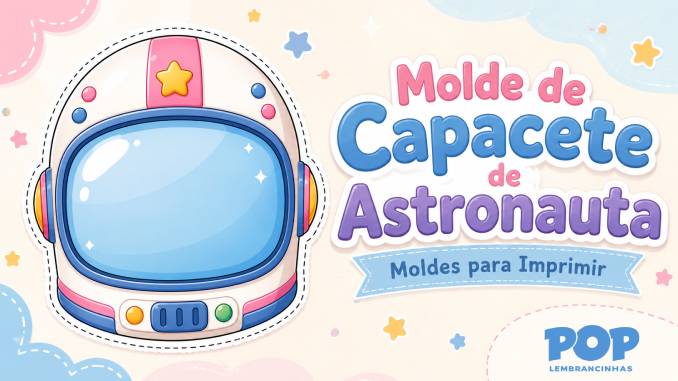 Moldes de Capacete de Astronauta