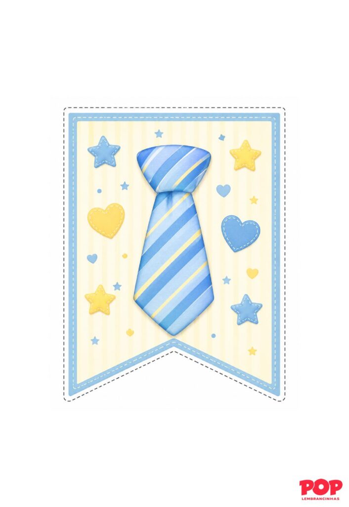 Bandeirinha de Dia dos Pais