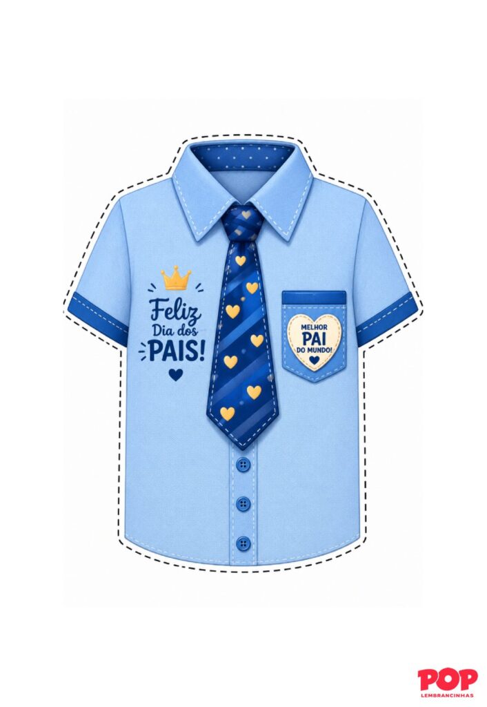 Molde de Camisa Social para Imprimir