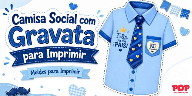 Camisa Social para Imprimir