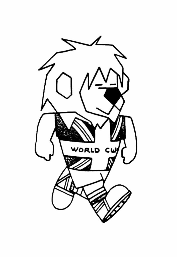 Desenho Mascote Copa