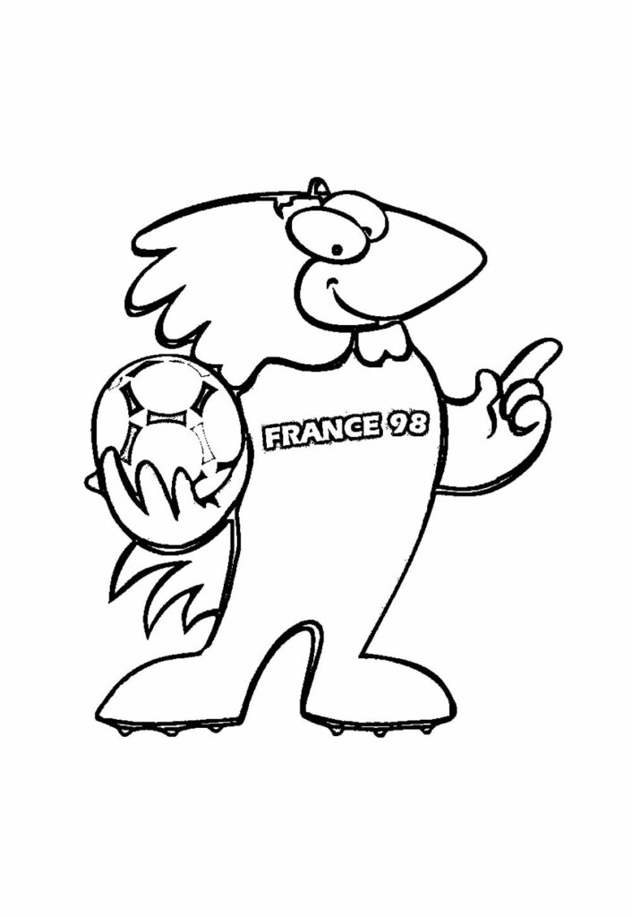Desenho Mascote Colorir