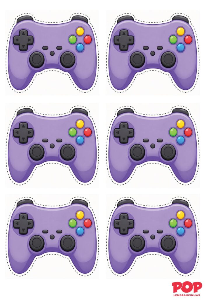 Moldes de Controles de Videogame