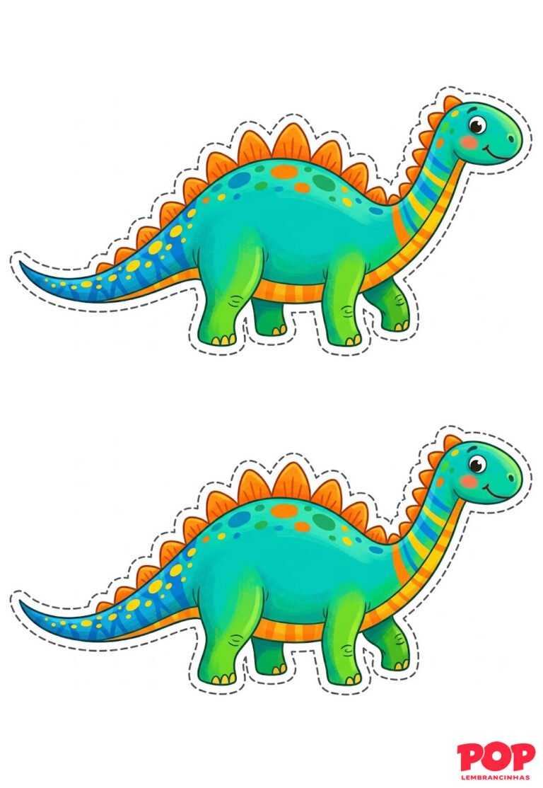 Moldes de Dinossauros para Imprimir: modelos para recortar - Pop ...