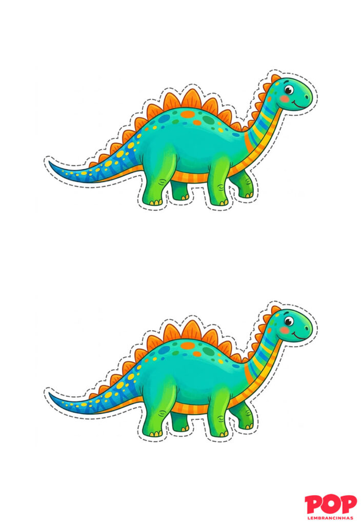 Molde de Dinossauro