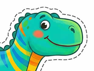 Moldes de Dinossauros