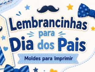 Lembrancinhas de Dia dos Pais para Imprimir