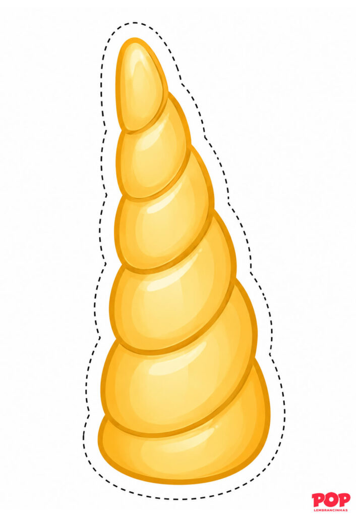 Molde de Chifre de Unicórnios